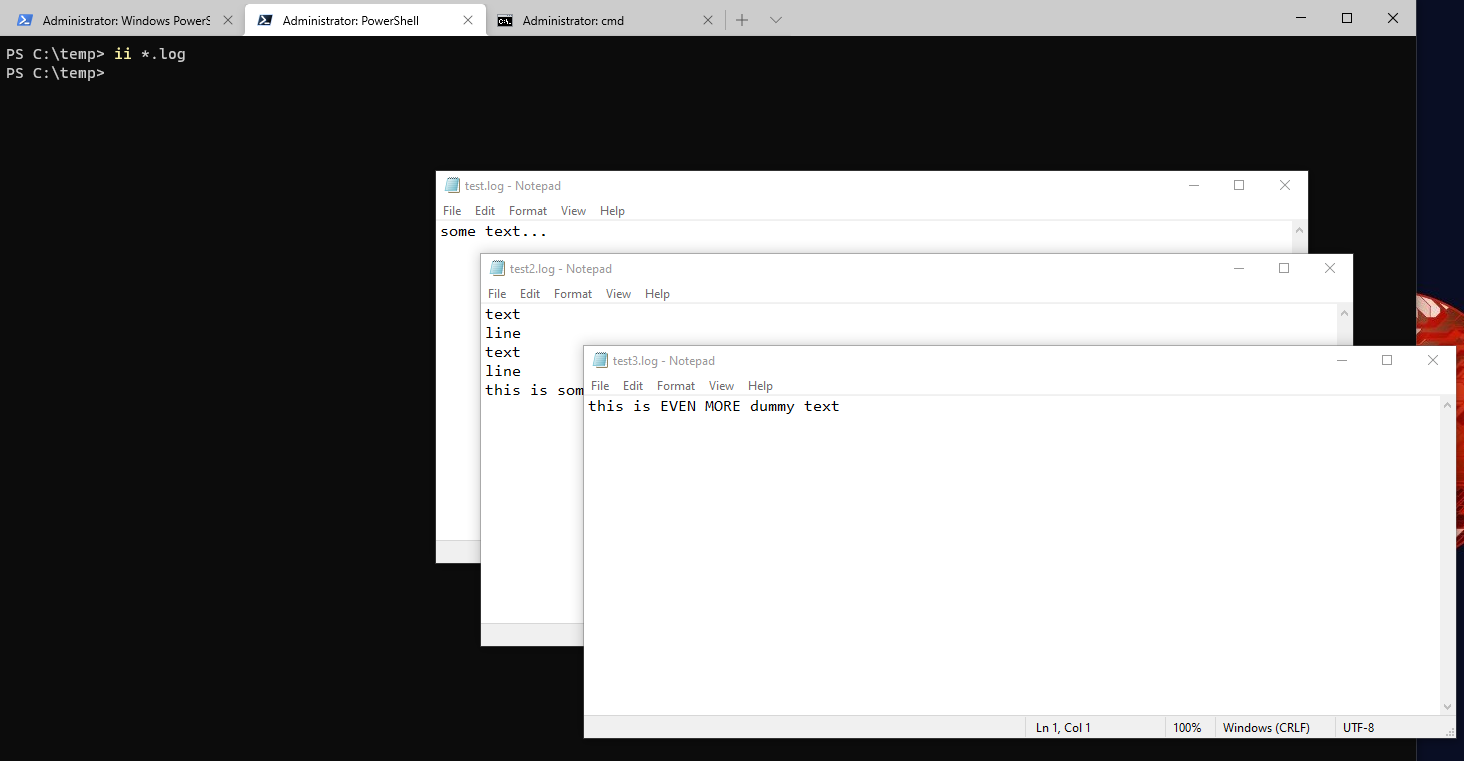 Opening multiple files at once