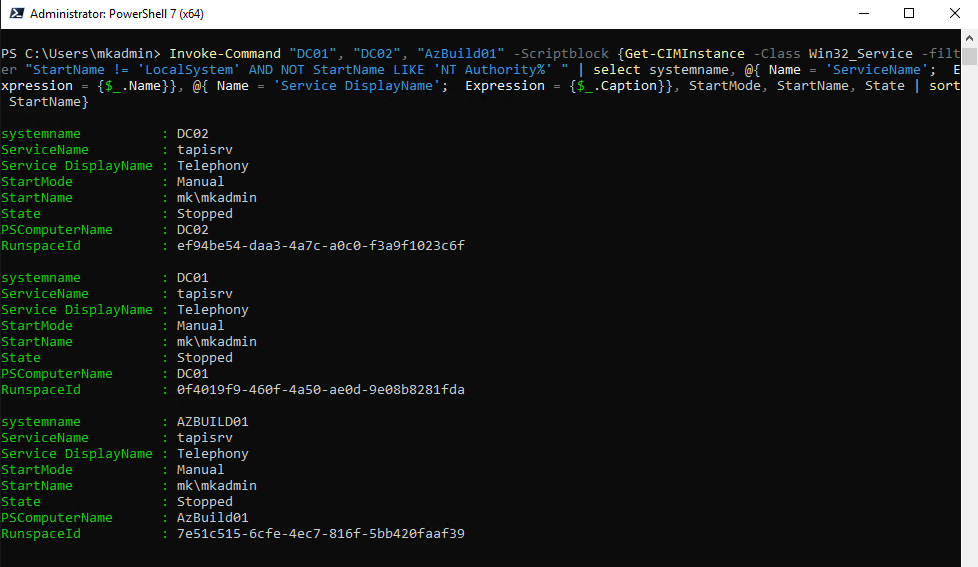 Invoke-Command Output02
